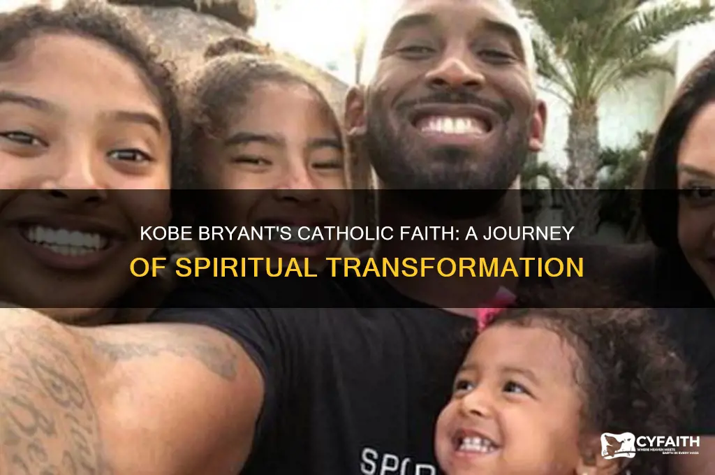 when did kobe become catholic