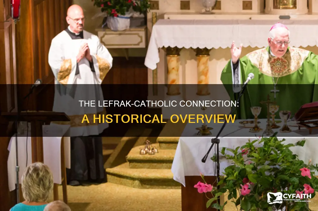 when did lefrak becime lefrak abd catholic
