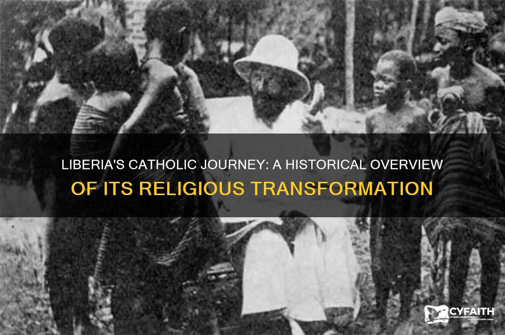 when did liberia became catholic