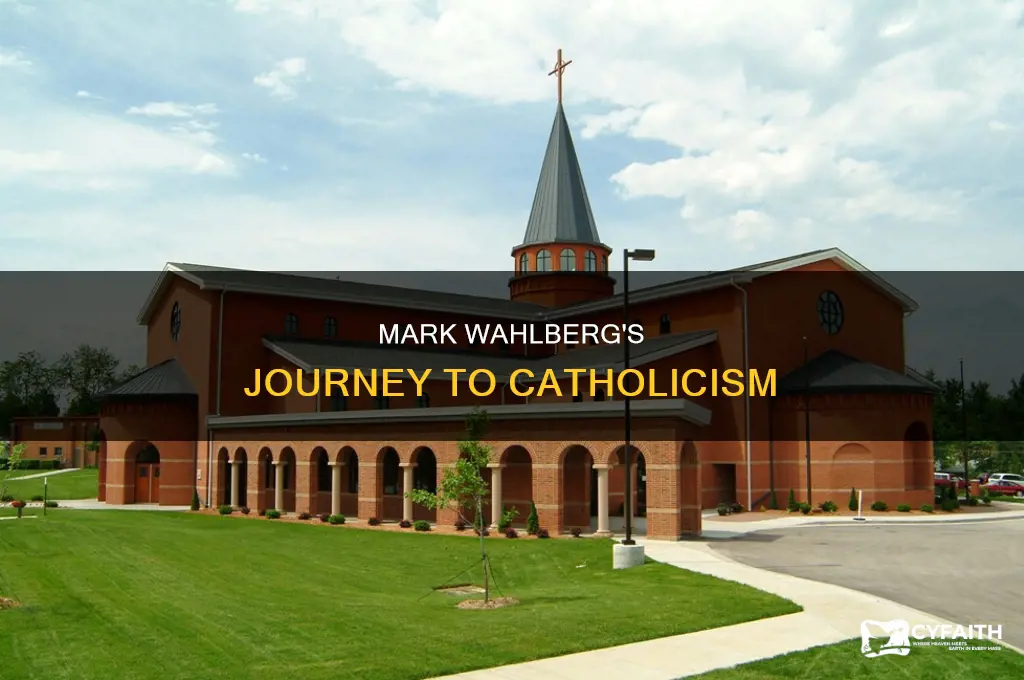 when did mark wahlberg become catholic