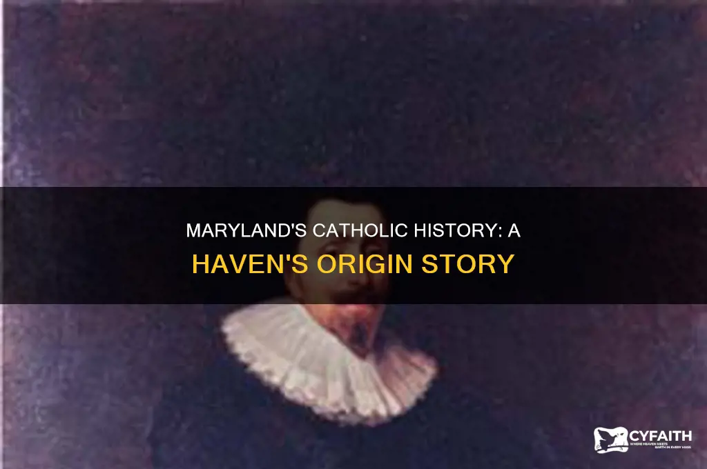 when did maryland become a haven for catholics