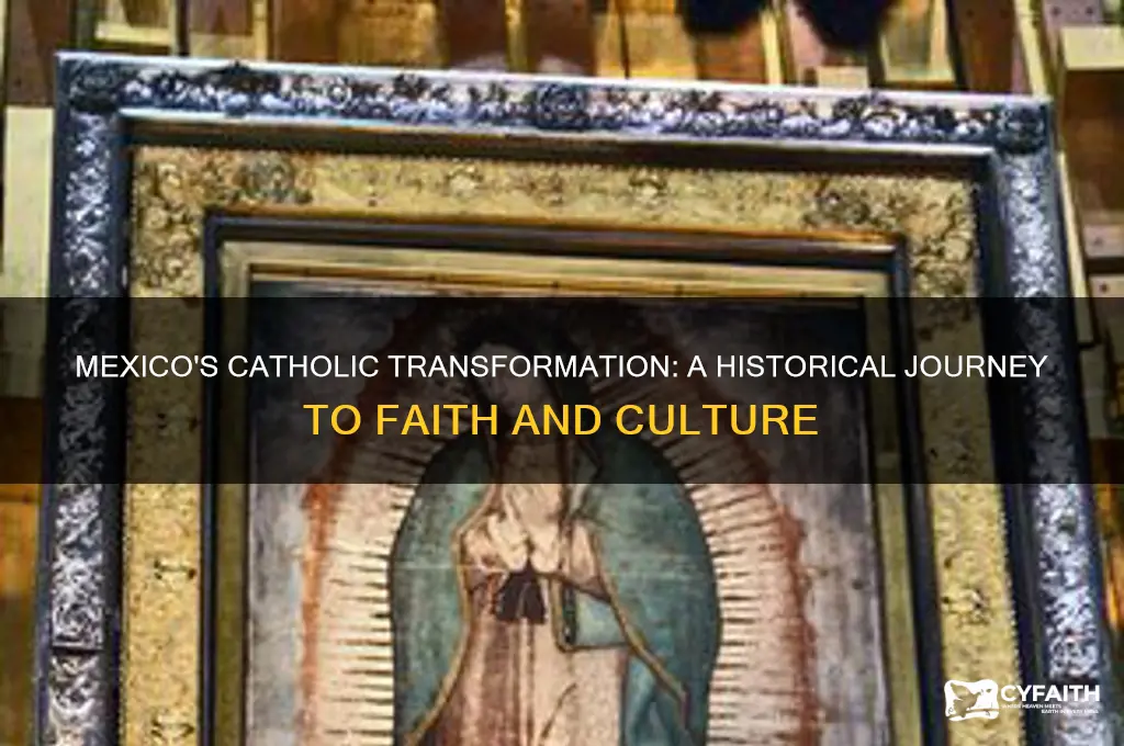 when did mexico become catholic