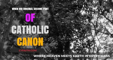 How Original Sin Became Catholic Canon