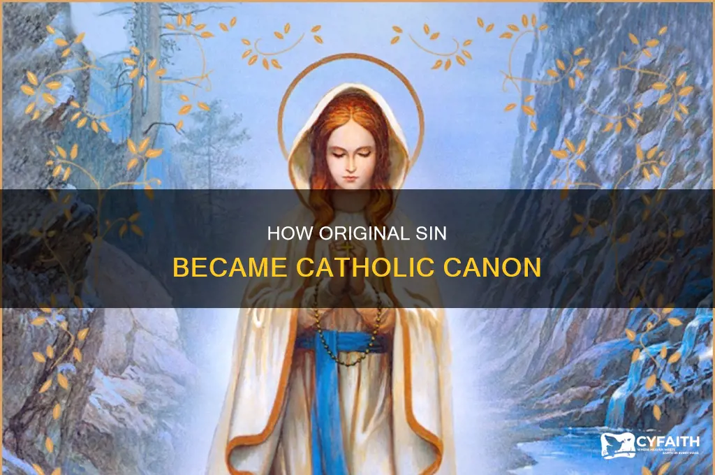 when did original secome part of catholic canon