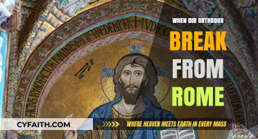 The Great Schism: When Orthodox Christianity Broke from Rome