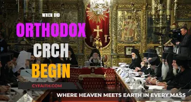 The Origins of Orthodox Christianity: Tracing Its Historical Beginnings
