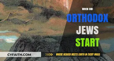 Origins of Orthodox Judaism: Tracing the Historical Beginnings and Evolution