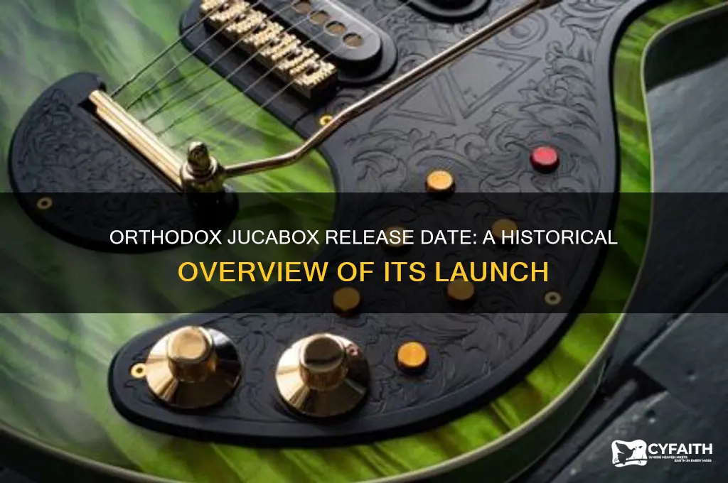 when did orthodox jucabox come out