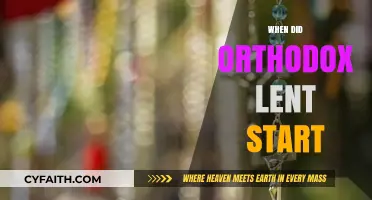 Exploring the Origins: When Did Orthodox Lent Begin?