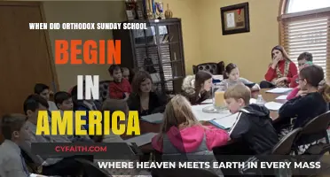 Origins of Orthodox Sunday School in America: A Historical Overview