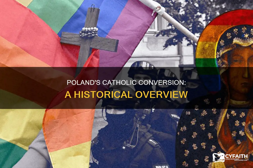 when did poland become a catholic country