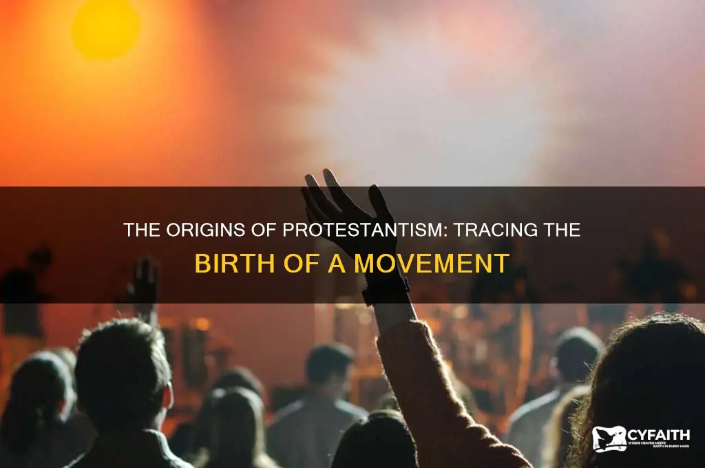 when did protestant begin
