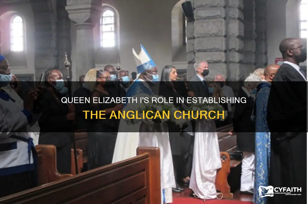 when did queen elizabeth establish the anglican church