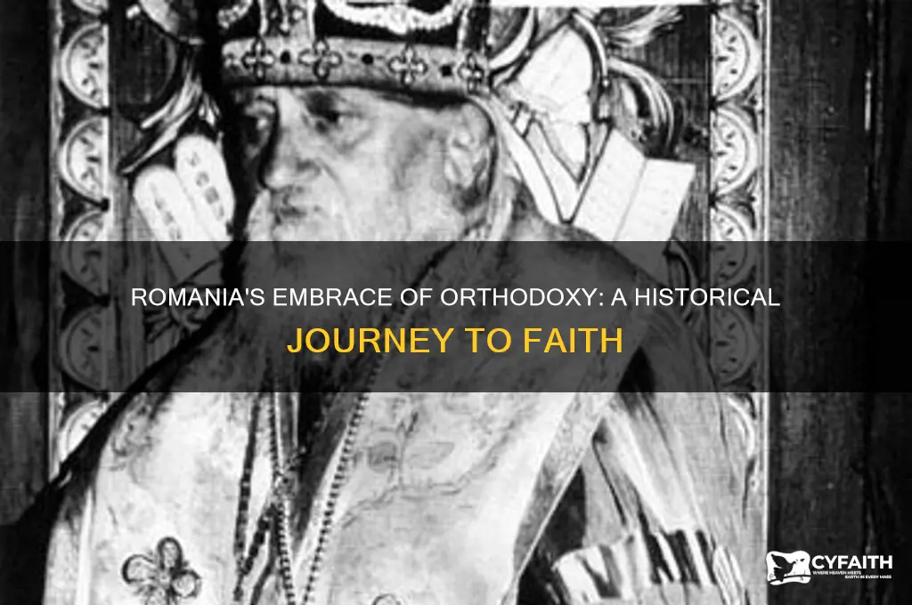 when did romania become orthodox