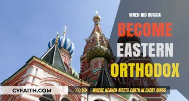 Russia's Embrace of Eastern Orthodoxy: A Historical Turning Point