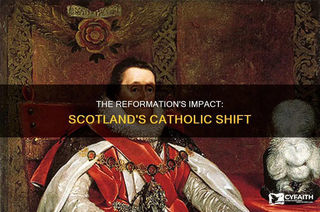 when did scotland stop being catholic