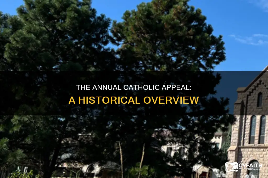 when did the annual catholic appeal start