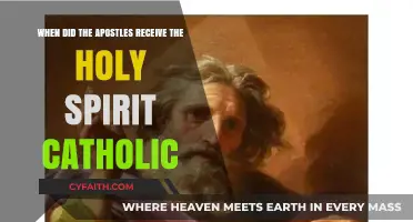 Catholic Tradition: Apostles' Holy Spirit Reception - Timing and Significance