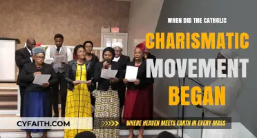 The Catholic Charismatic Movement: Its Historical Beginnings