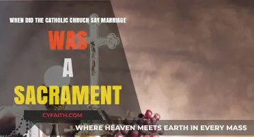 When Did the Catholic Church Declare Marriage a Sacrament?