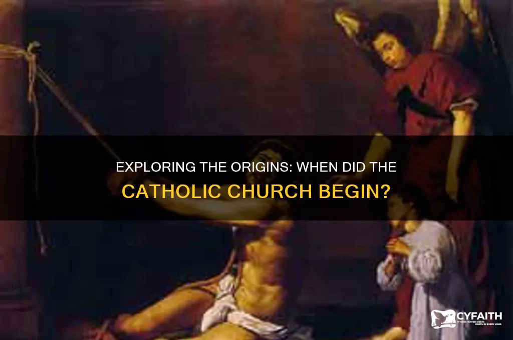 when did the catholic churc