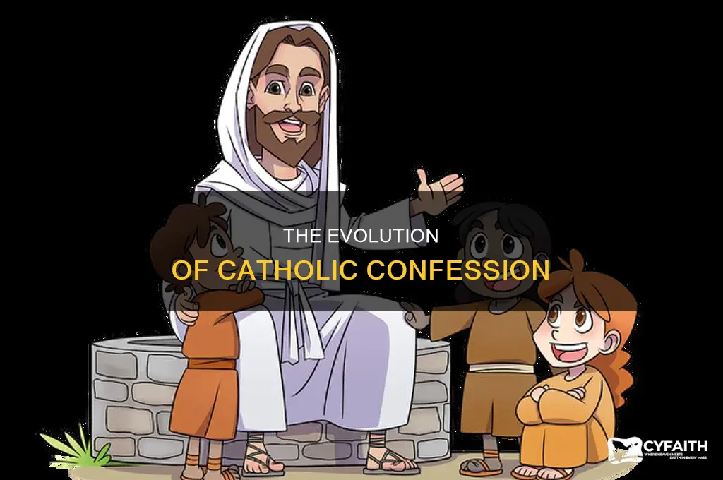 when did the catholic chutch adopt confession