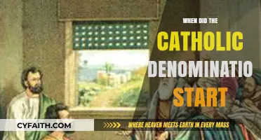 The Catholic Denomination's Historical Origins