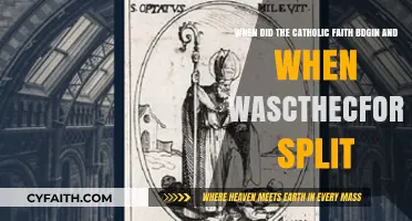 Origins of Catholicism and the First Major Schism Explained