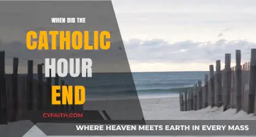 The Catholic Hour: When Did It End?