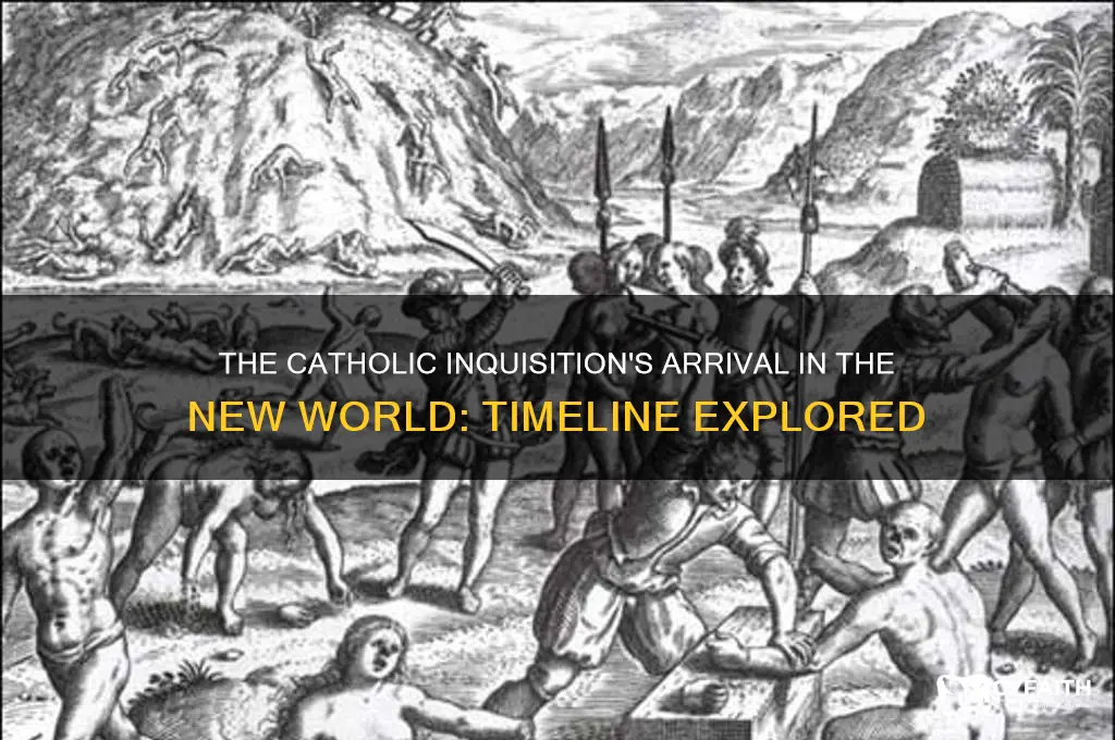 when did the catholic inquisition hit the new world