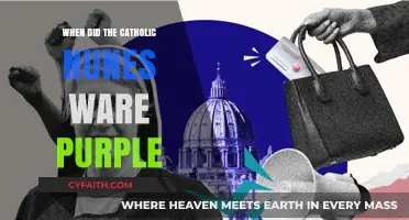 Why Purple is the Color of Catholic Nuns