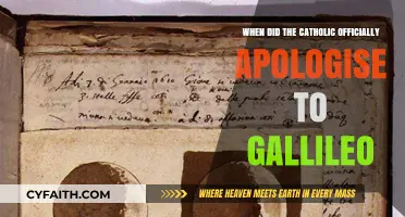 Vatican's Apology to Galileo: A Historic Catholic Reconciliation