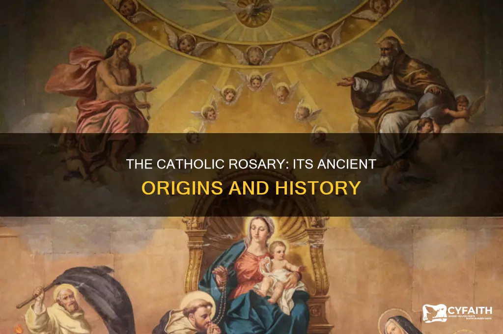 when did the catholic rosary began