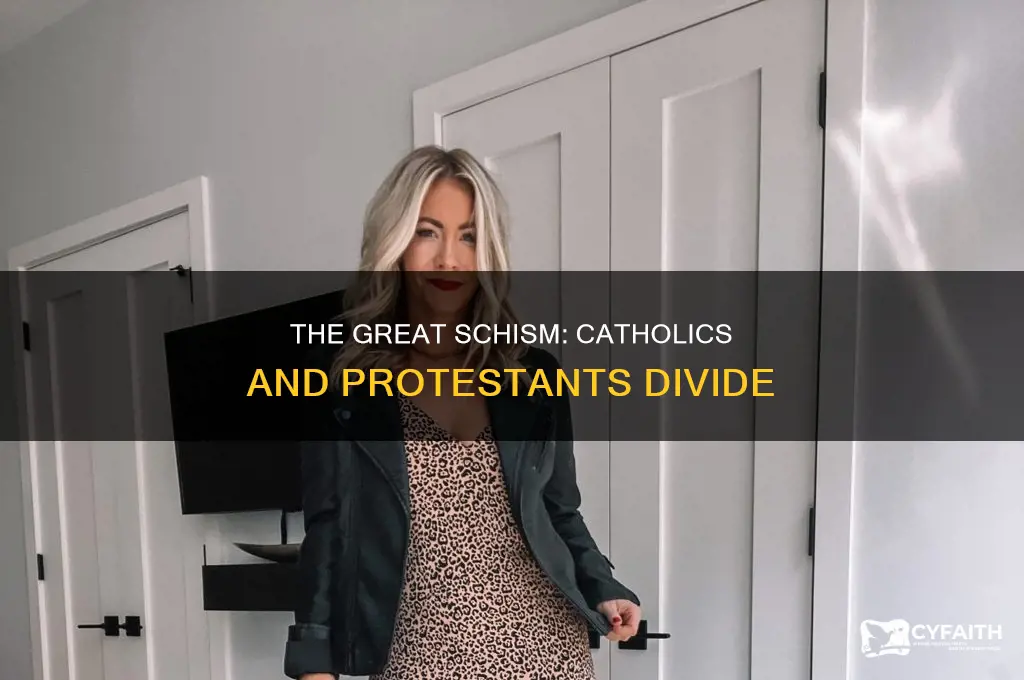 when did the catholics and protestands seperate