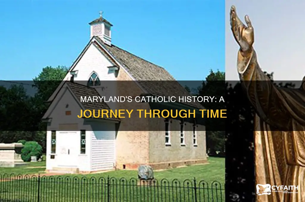 when did the catholics move to maryland