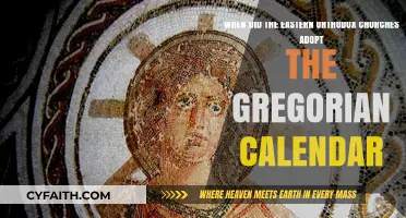 Eastern Orthodox Churches' Gregorian Calendar Adoption: A Historical Shift