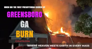 The Devastating Fire at Greensboro GA's First Presbyterian Church