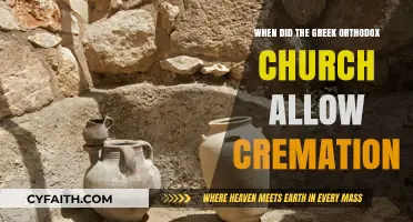 Greek Orthodox Church's Shift: Cremation Acceptance and Timeline Explored