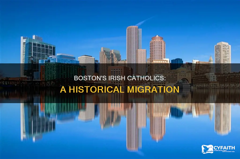 when did the irish catholics come to boston