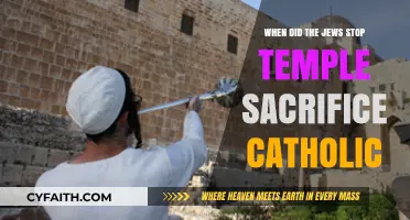 The End of Temple Sacrifice for Jews
