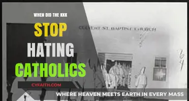 The KKK's Evolving Hatred: Catholics' Plight