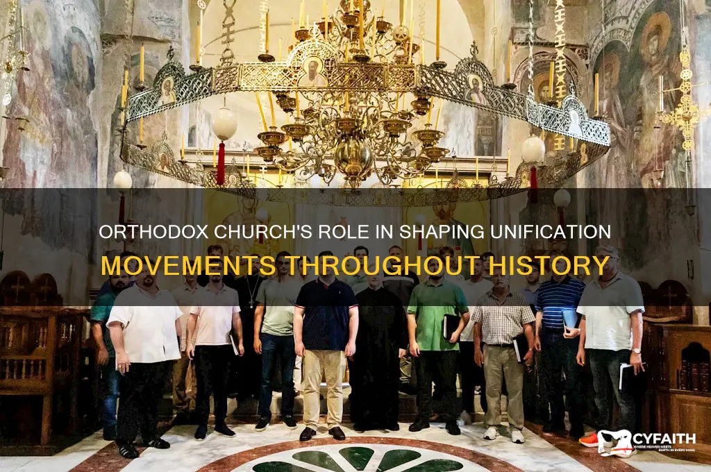 when did the orthodox church influence unification