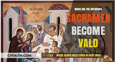 When Did Orthodox Sacraments Become Valid: A Historical Overview