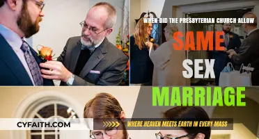 When Did Presbyterians Embrace Same-Sex Marriage: A Historical Overview