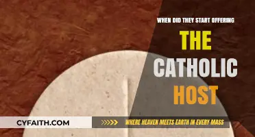 The First Catholic Hosts: A Historical Perspective
