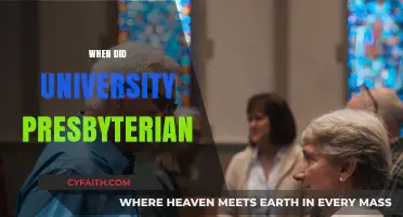 Exploring the History of University Presbyterian Church's Founding