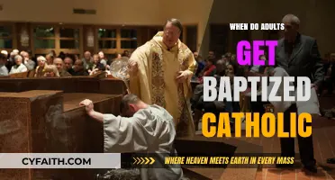 The Catholic Baptism Age: Adults Embracing Faith