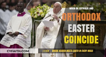 Catholic and Orthodox Easter: When Do They Coincide?