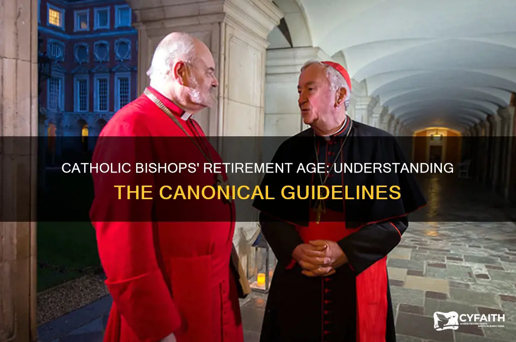 when do catholic bishops retire
