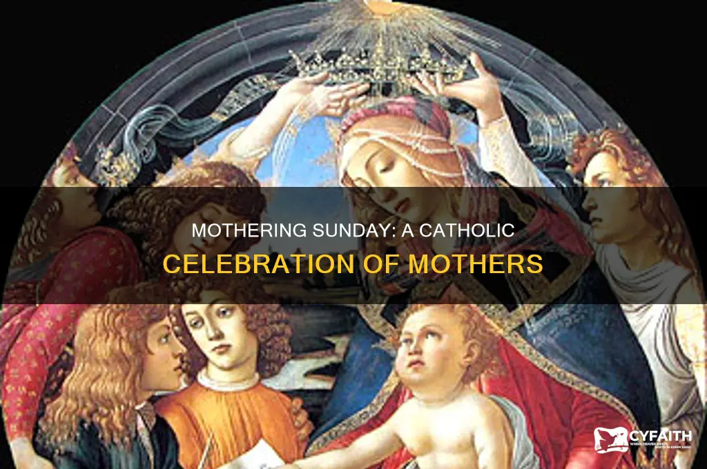 when do catholic celebrate mothering sunday